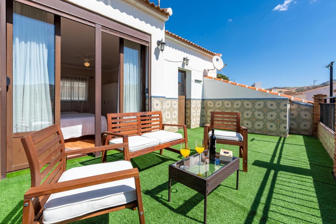 Casa Angelita Caminito Del Rey, Duplex Con Terraza En El Centro De Andalucia Guest House Valle de Abdalagís Екстериор снимка